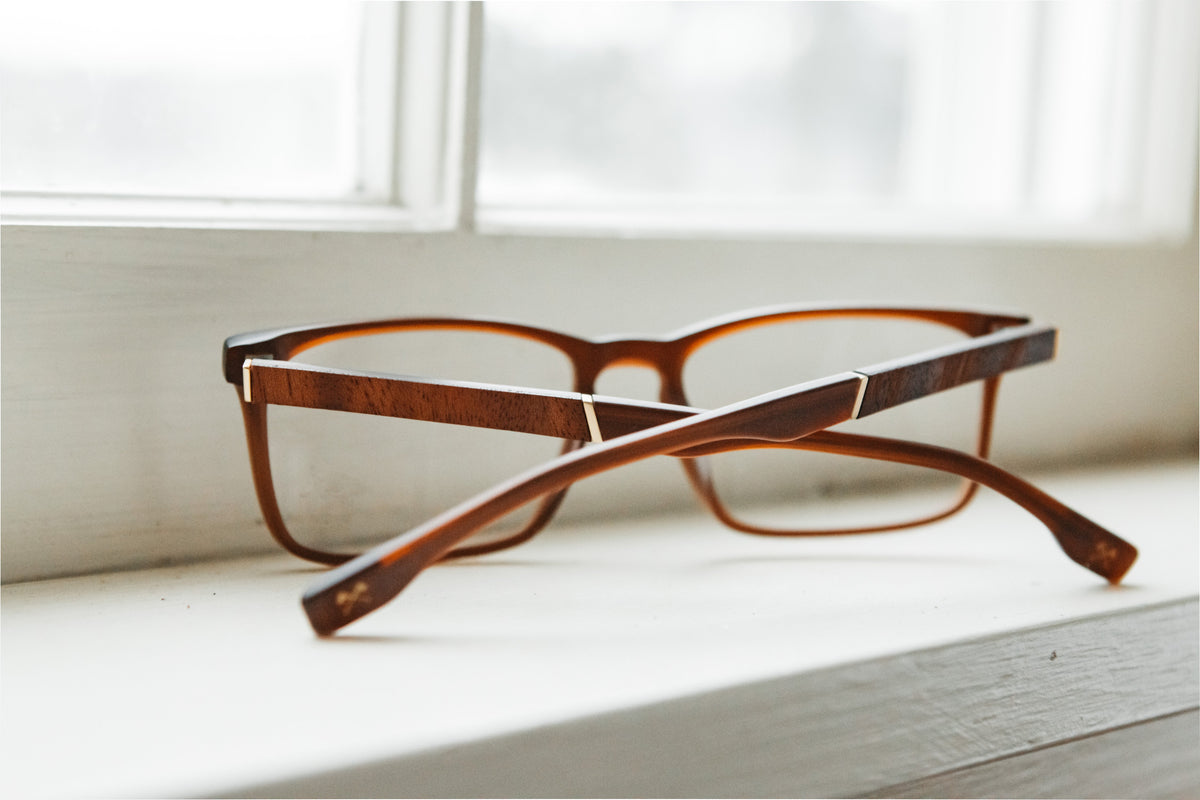 Shwood Kent Matte Rust & Mahogany