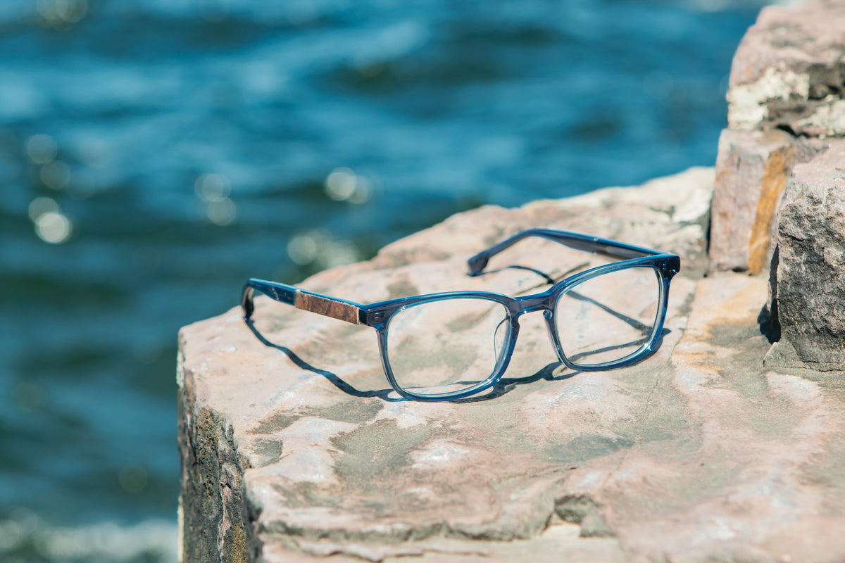 Shwood Odell Denim & Elm Burl