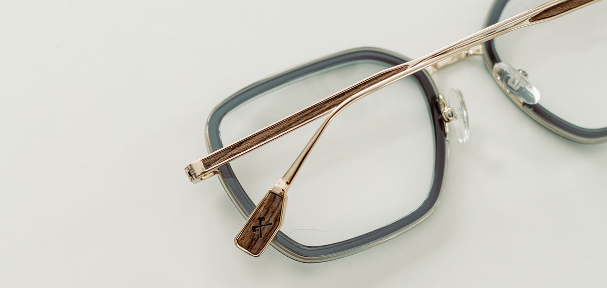 Shwood Sophie Smoke & Gold