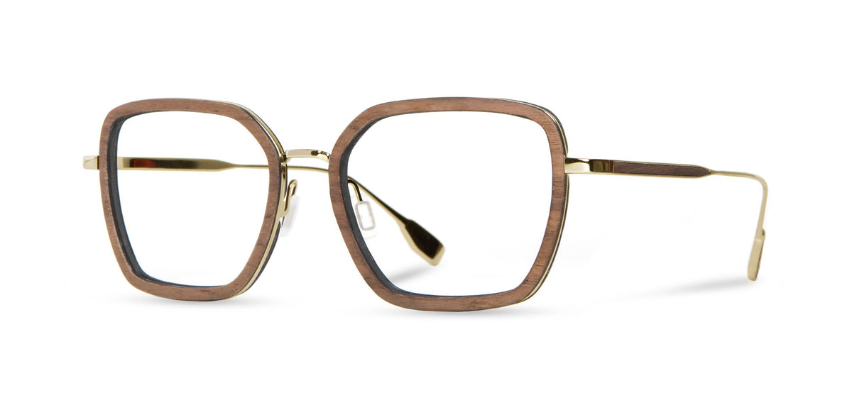 Shwood Sophie Walnut & Gold