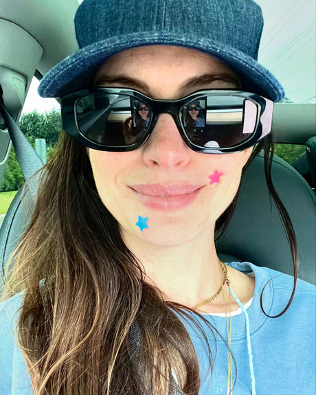 Anne Hathaway wears L.G.R.