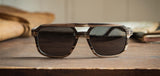 Shwood Auburn Striped Ebony