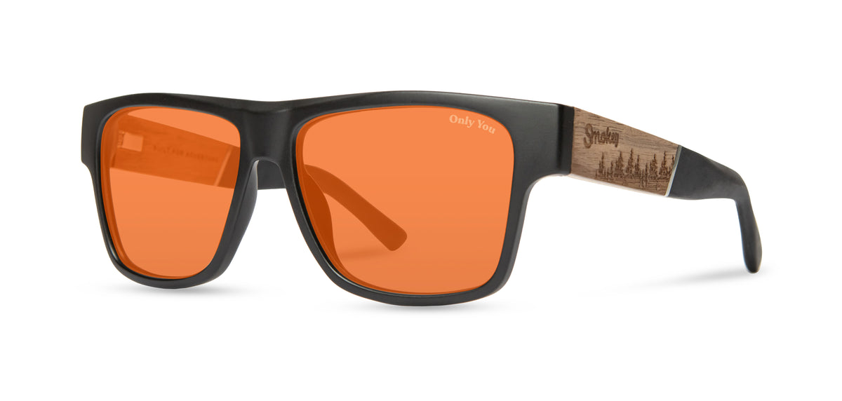 Shwood CAMP Cliff Smokey Bear Matte Black // Smokey Bear