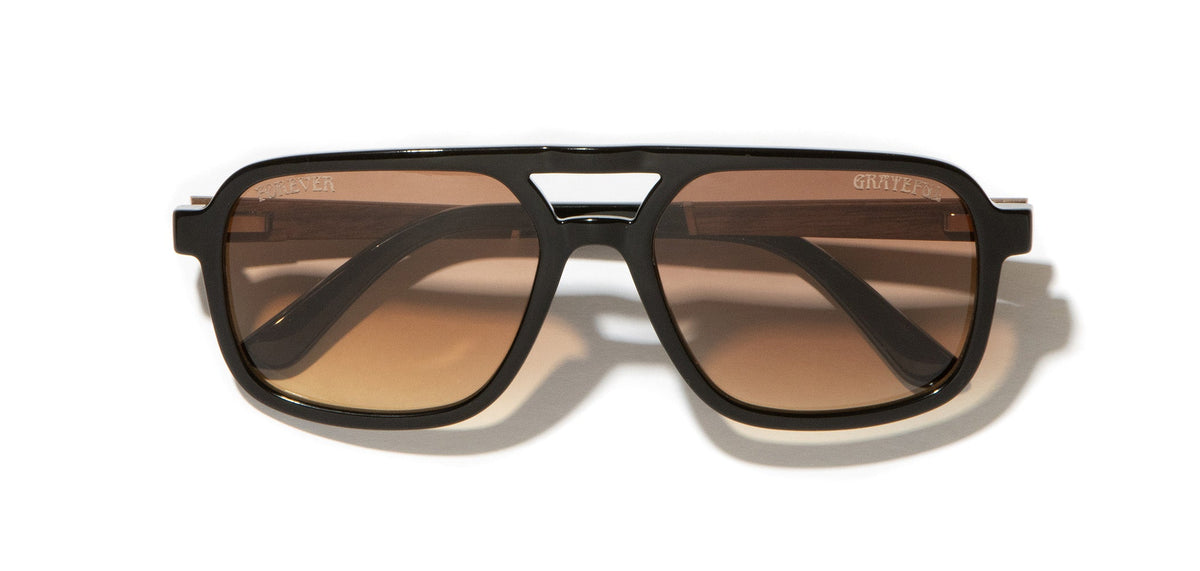 Shwood CAMP Glacier Grateful Dead Black // Grateful Dead Stealie Engraved