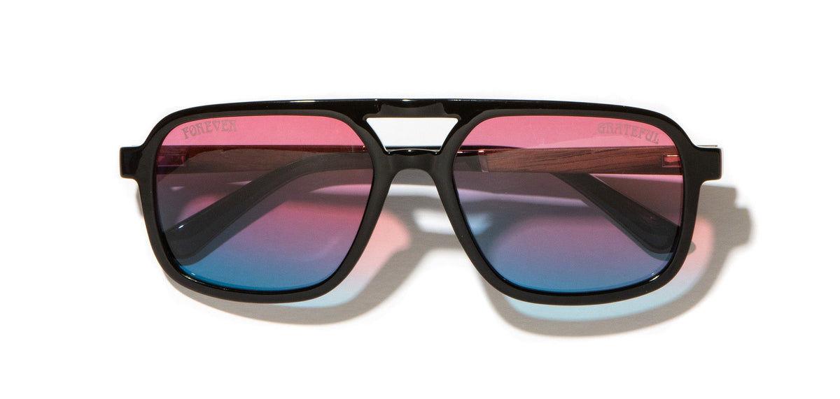 Shwood CAMP Glacier Grateful Dead Black // Grateful Dead Stealie Engraved