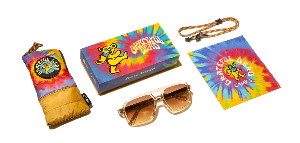 Shwood CAMP Glacier Grateful Dead Desert // Grateful Dead Bears Engraved