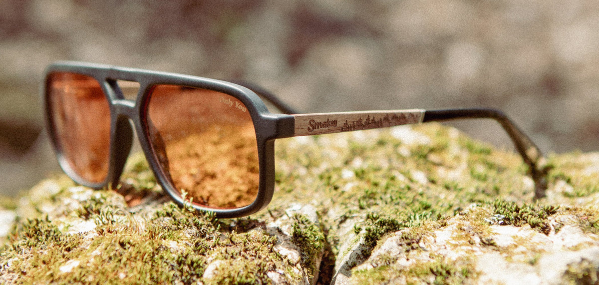 Shwood CAMP Glacier Smokey Bear Matte Black // Smokey Bear