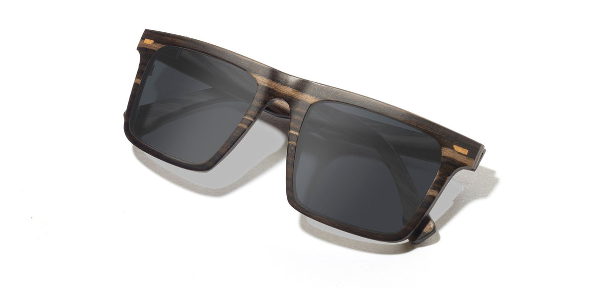 Shwood Govy Striped Ebony