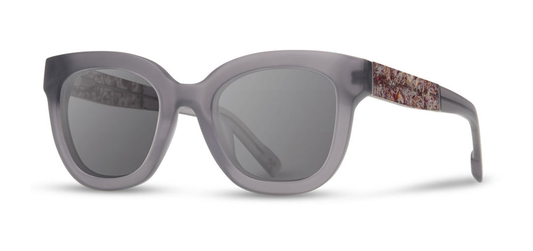 Shwood Lorane Matte Smoke with Rose Flower