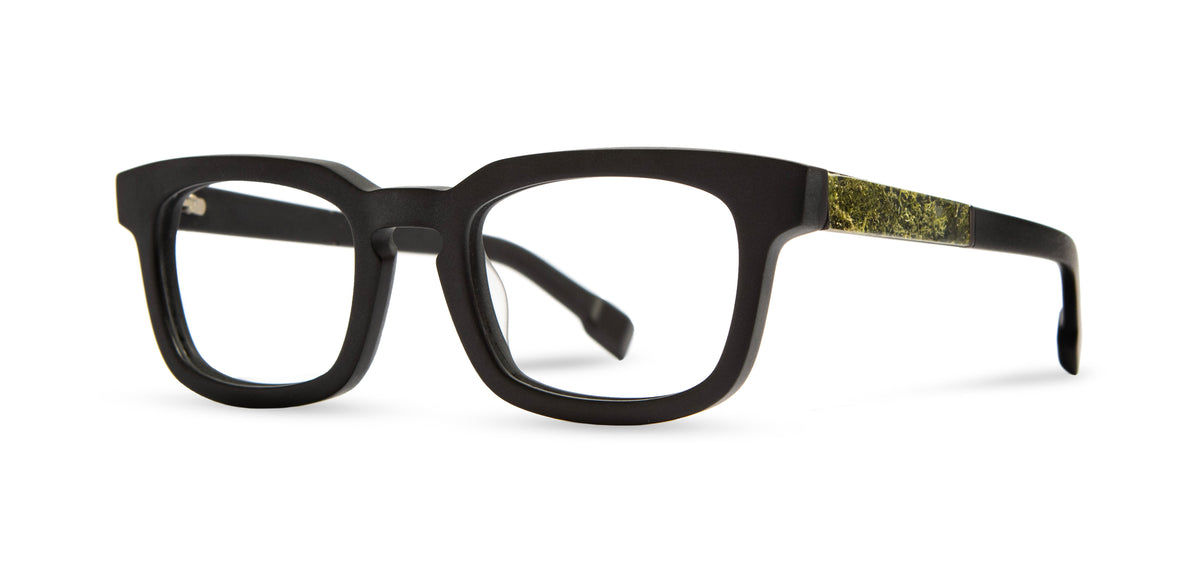 Shwood Perry Matte Black / Moss