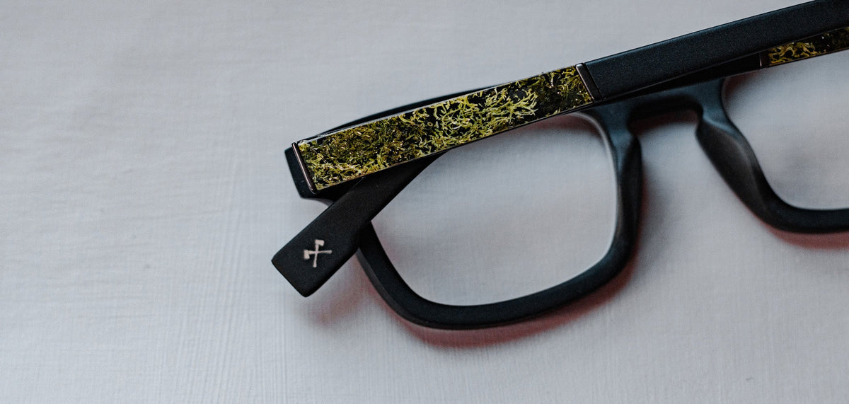 Shwood Perry Matte Black / Moss