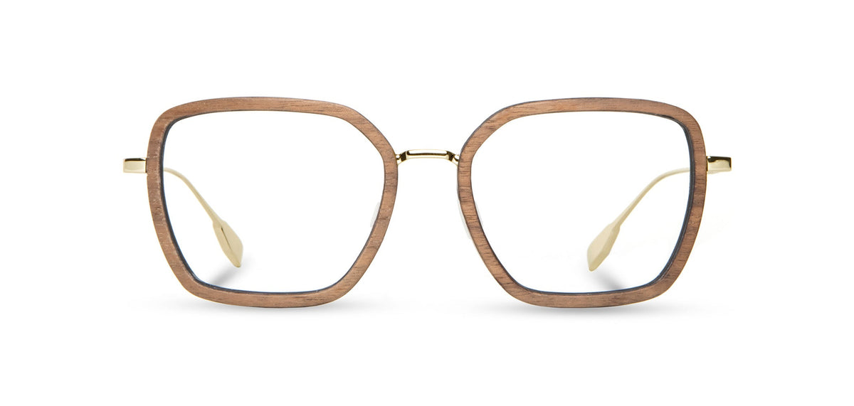 Shwood Sophie Walnut & Gold