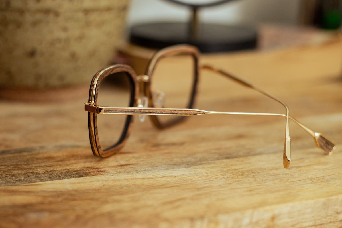 Shwood Sophie Walnut & Gold