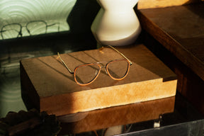 Shwood Tabor Mahogany & Gold