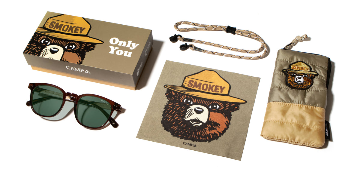 Shwood CAMP Topo Smokey Bear Clay // Smokey Bear