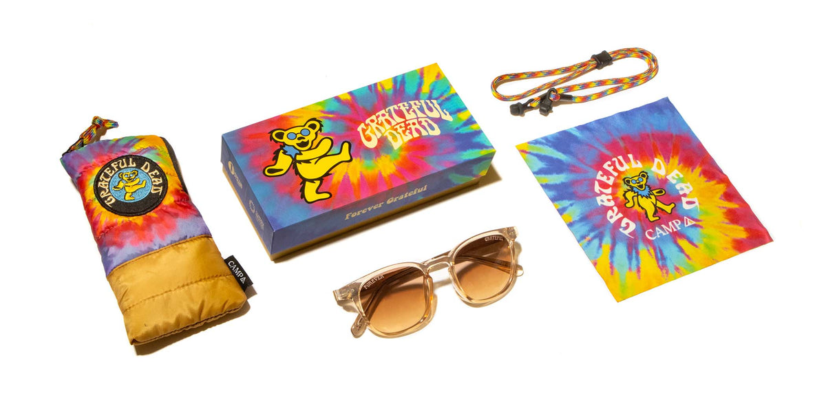 Shwood CAMP Topo Grateful Dead Desert // Grateful Dead Bears Engraved