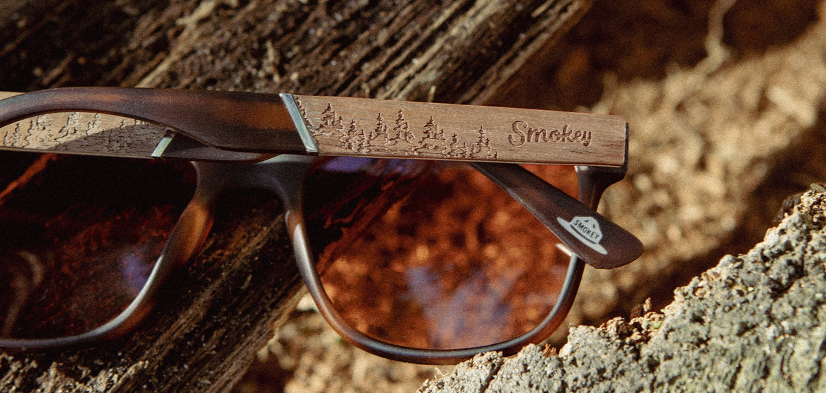 Shwood CAMP Trail Smokey Bear Matte Tortoise // Smokey Bear